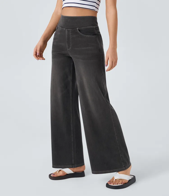 Solène - Jeans de Pierna Ancha Fit Relaxed